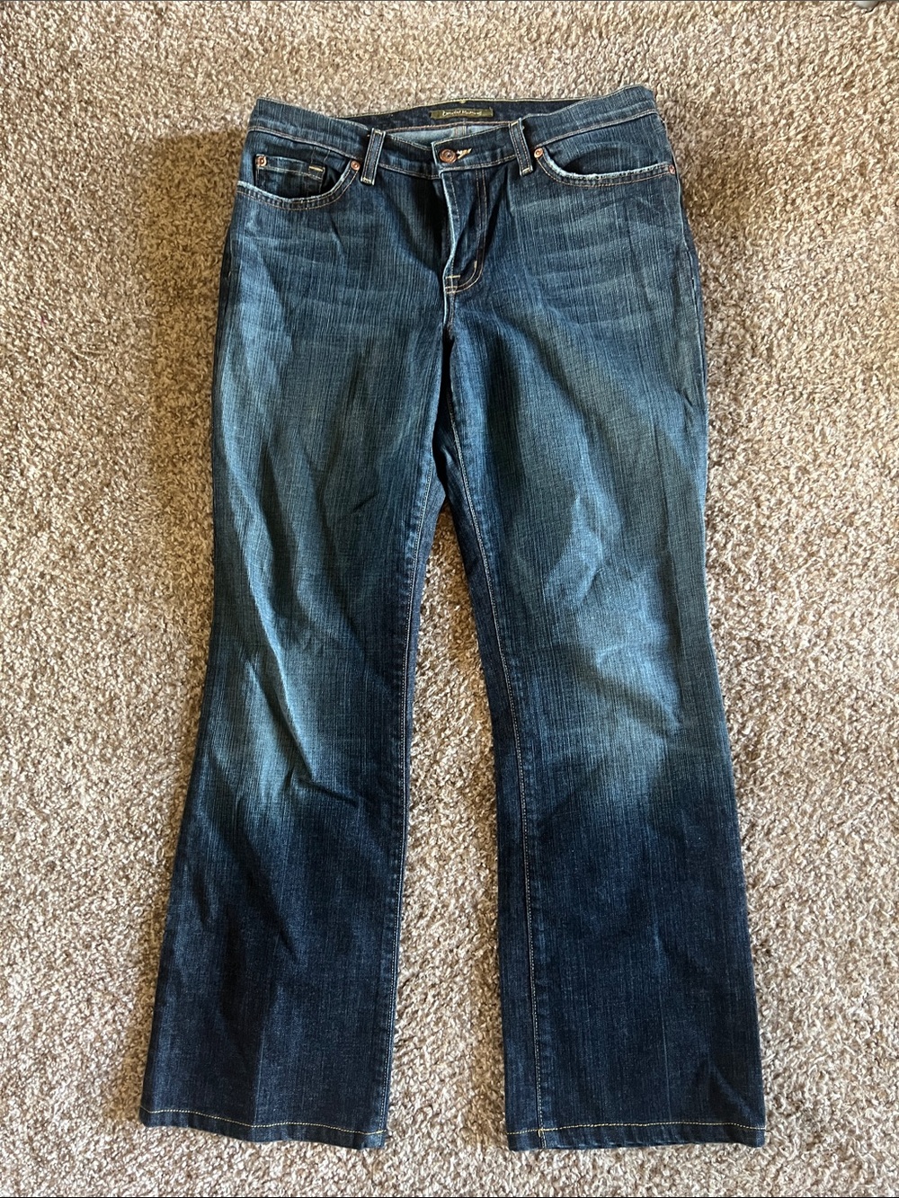David Kahn Dark Blue Flare Jeans